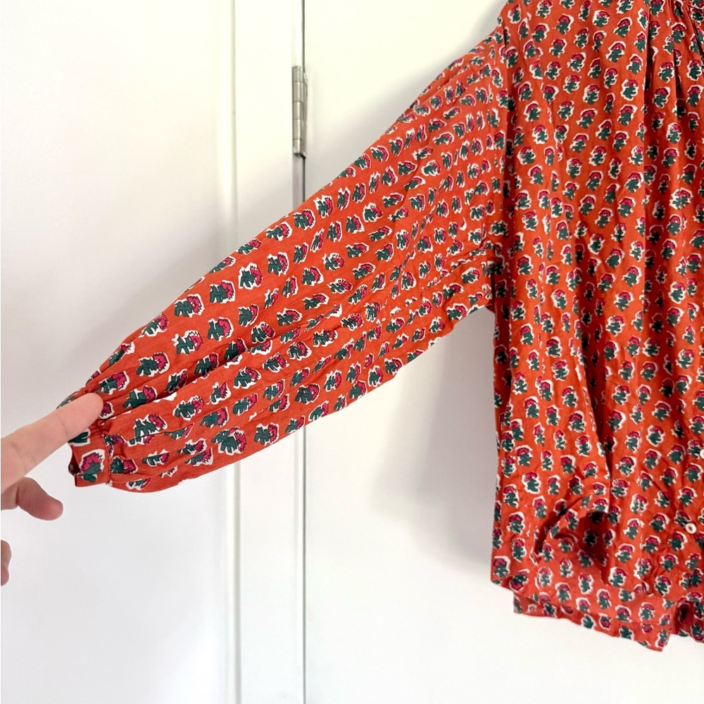 Doen The Jane Blouse | Calico Canyon Blooms | Size M | EUC - Picture 7 of 9